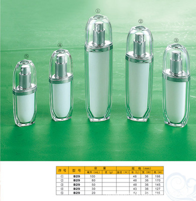 化妝品包裝新風(fēng)尚 解析B-29套裝亞克力瓶系列及其市場價(jià)值